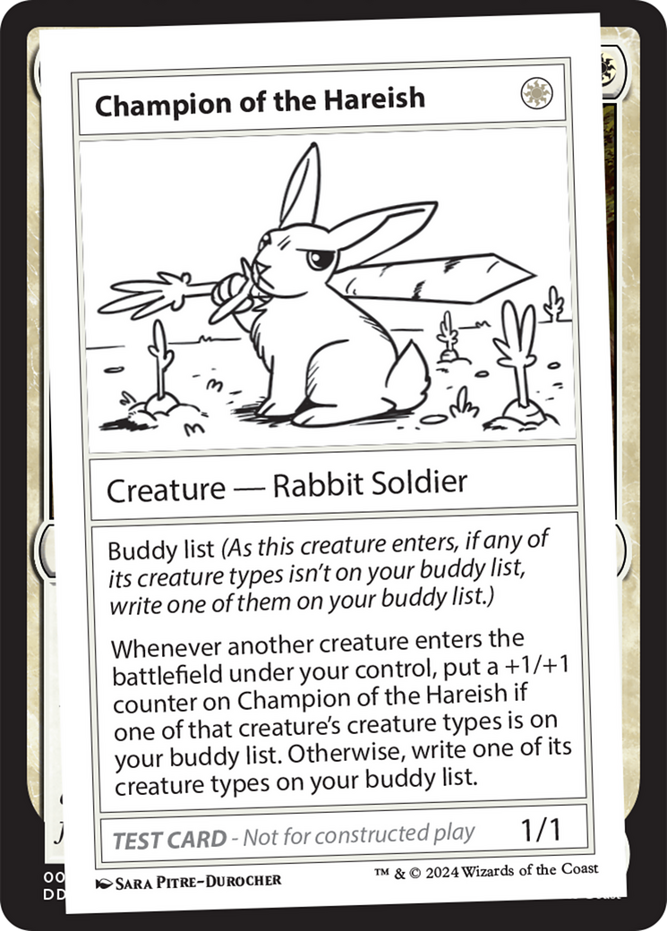 Champion of the Hareish (MB2-275) - Mystery Booster 2