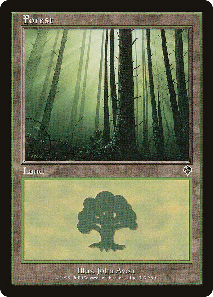 Forêt (INV-347) - Invasion Foil