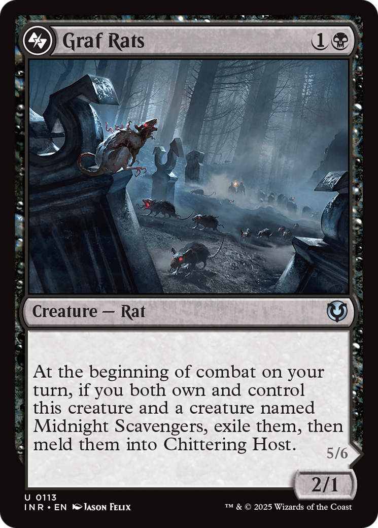 Rats Graf (INR-113) - Feuille remasterisée d'Innistrad 