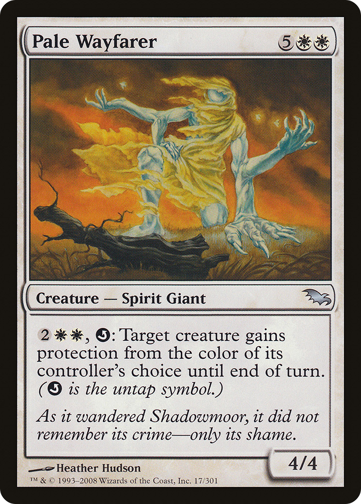 Voyageur pâle (SHM-017) - Shadowmoor 