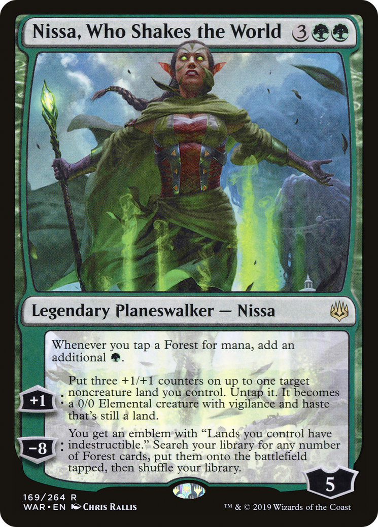 Nissa, celle qui secoue le monde (WAR-169) - La Guerre des Étincelles