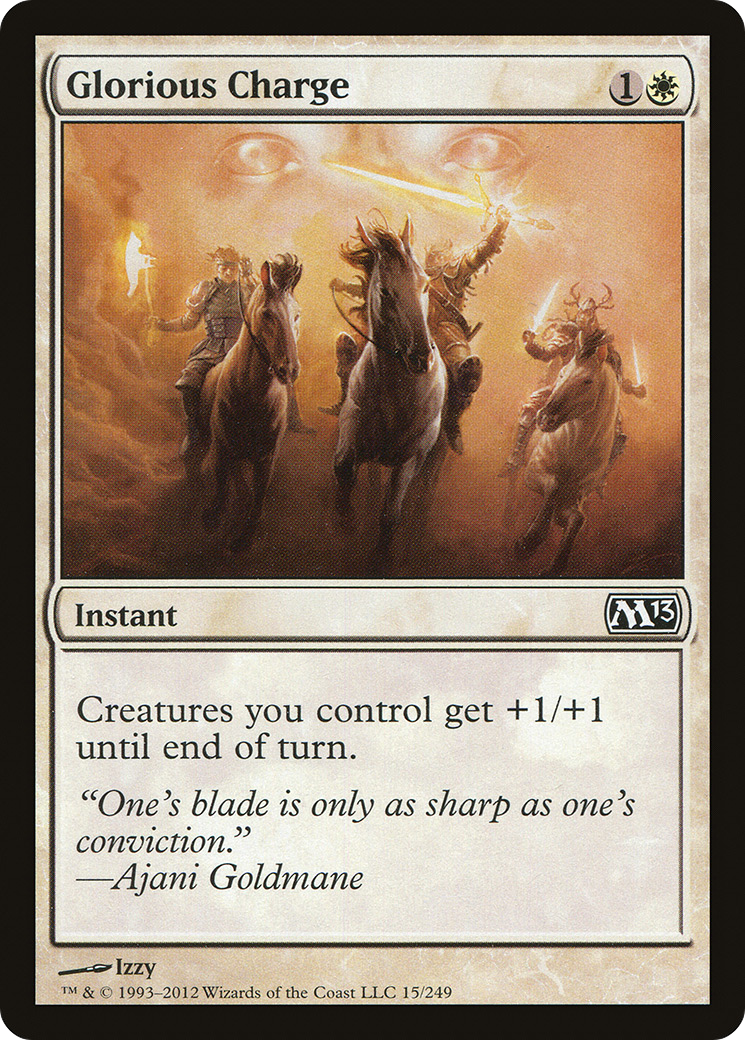 Charge Glorieuse (M13-015) - Magic 2013 Foil 