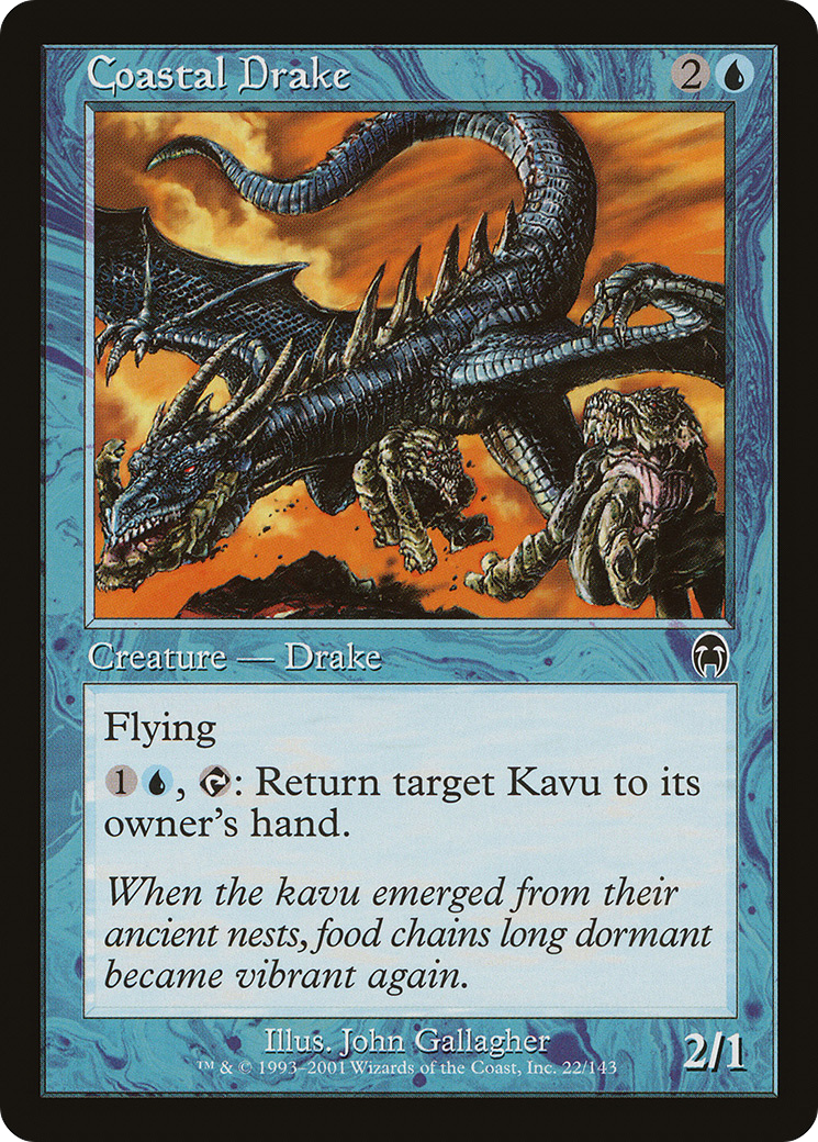 Drake côtier (APC-022) - Apocalypse Foil 