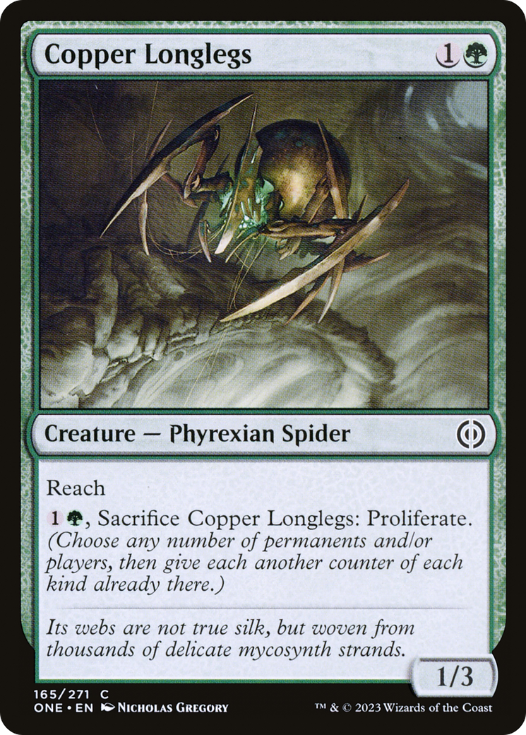 Copper Longlegs (ONE-165) - Phyrexia : Tous ne feront plus qu'un 