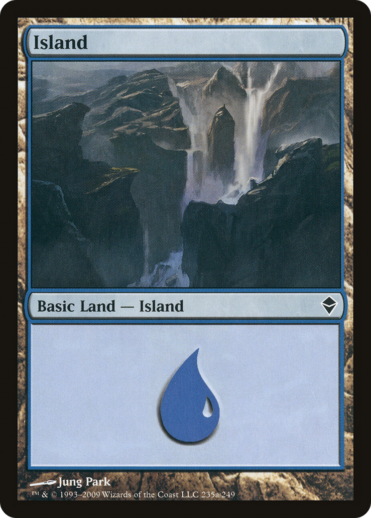 Island (ZEN-235A) - Zendikar