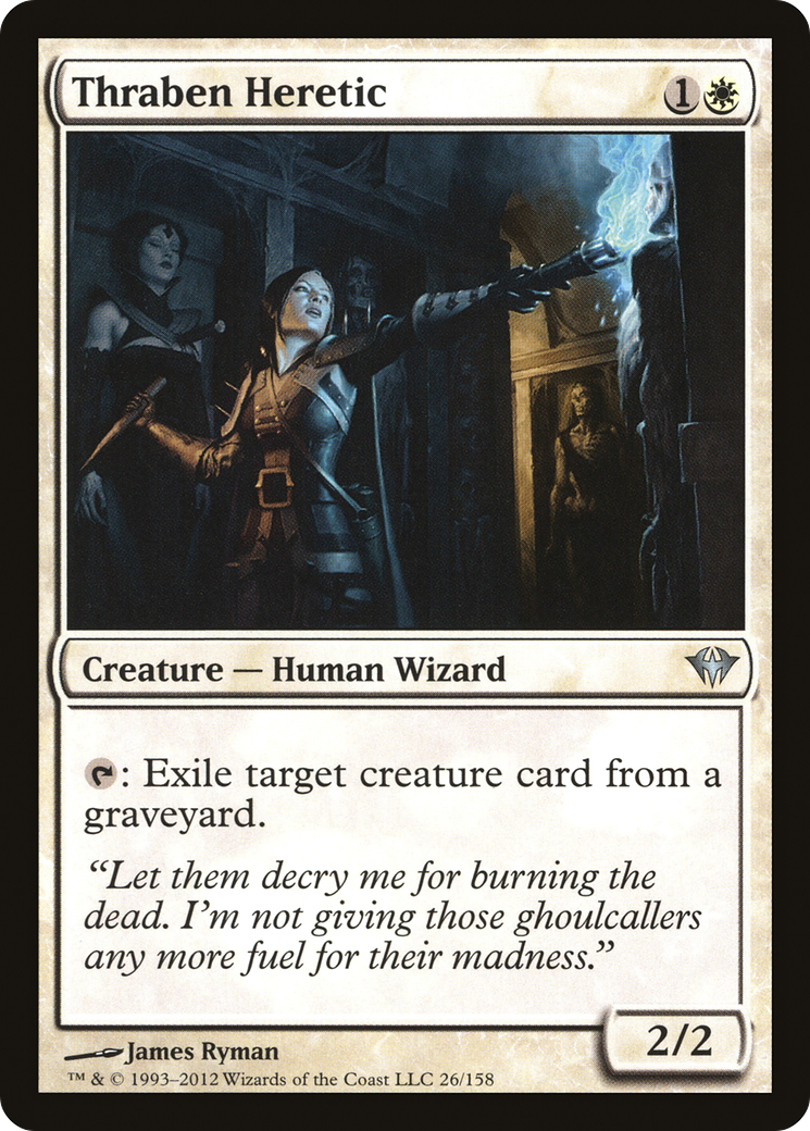 Thraben Heretic (DKA-026) - Dark Ascension