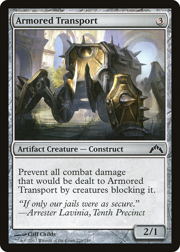 Transport blindé (GTC-226) - Gatecrash Foil 