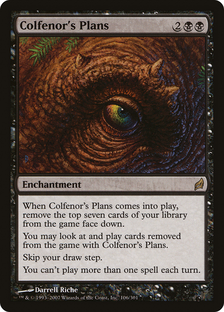 Les plans de Colfenor (LRW-106) - Lorwyn Foil 