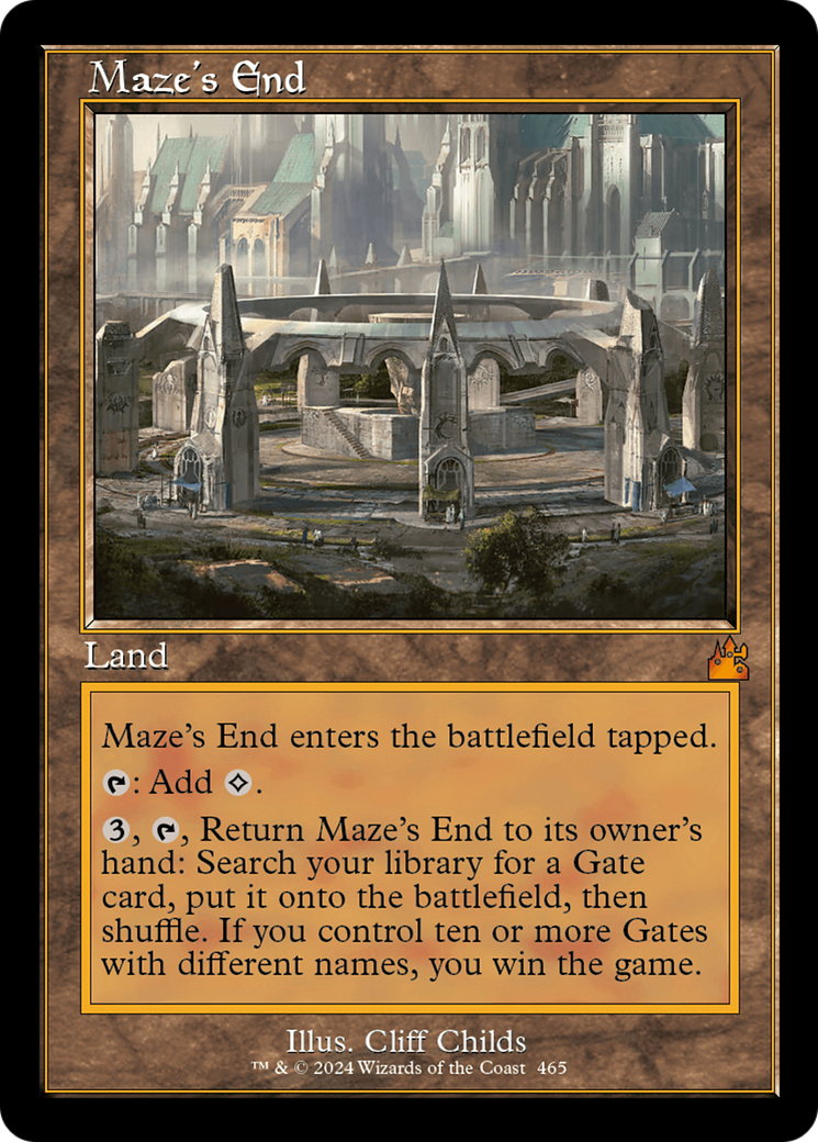 La Fin du Labyrinthe (RVR-465) - Ravnica Remastered Foil