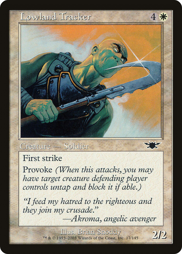 Lowland Tracker (LGN-017) - Legions Foil 
