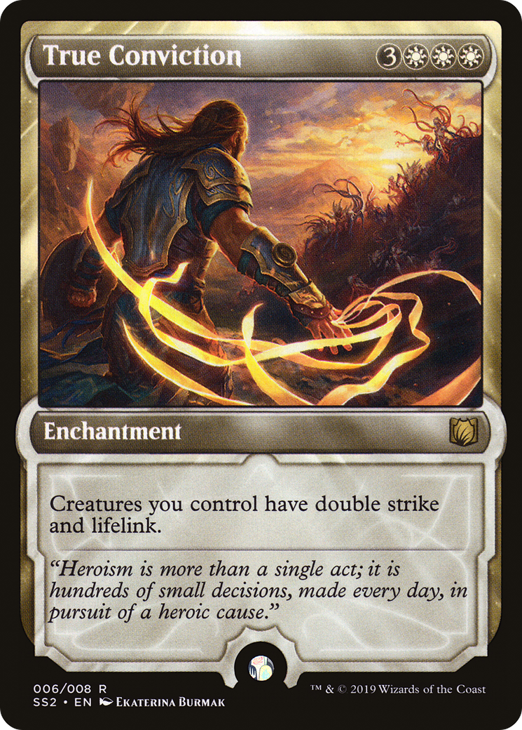 Véritable conviction (SS2-006) - Grimoire Signature : Gideon 