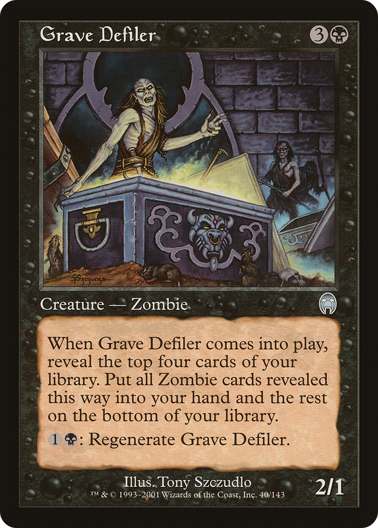 Profanateur de tombes (APC-040) - Apocalypse Foil 