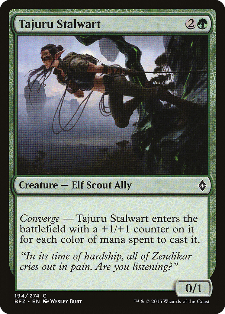 Tajuru Stalwart (BFZ-194) – Bataille pour Zendikar 