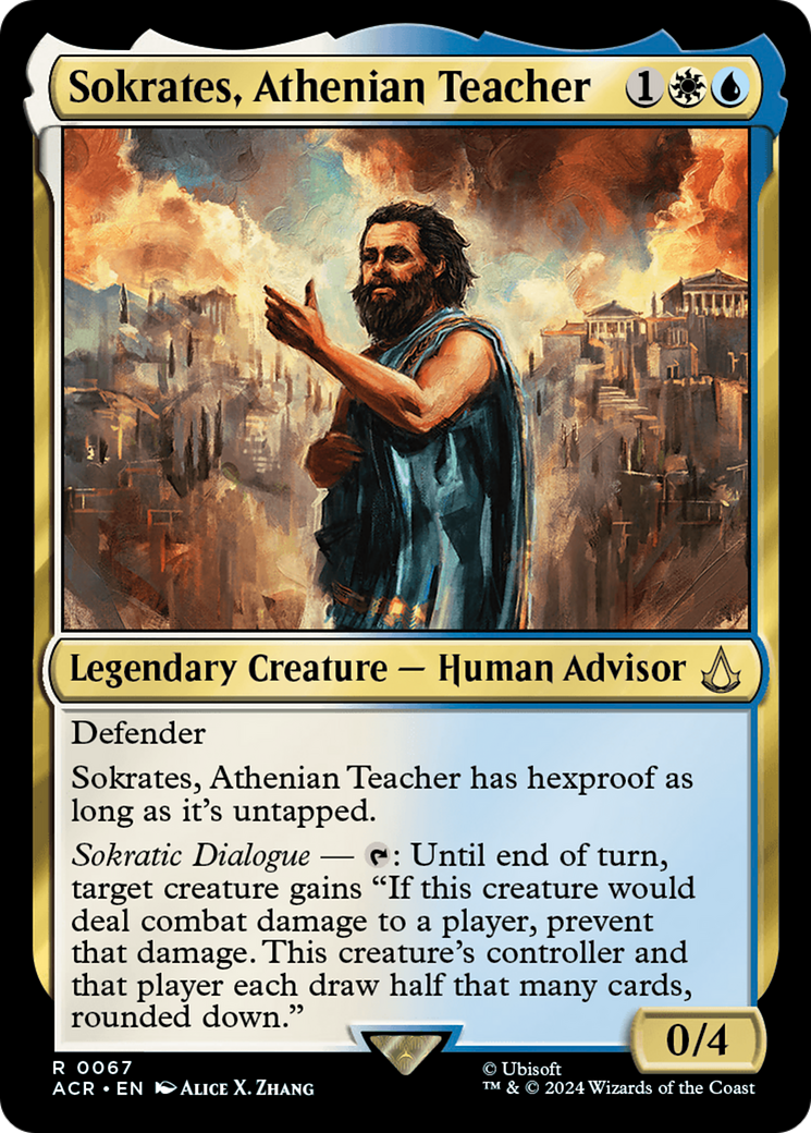 Socrate, professeur athénien (ACR-067) - Assassin's Creed 