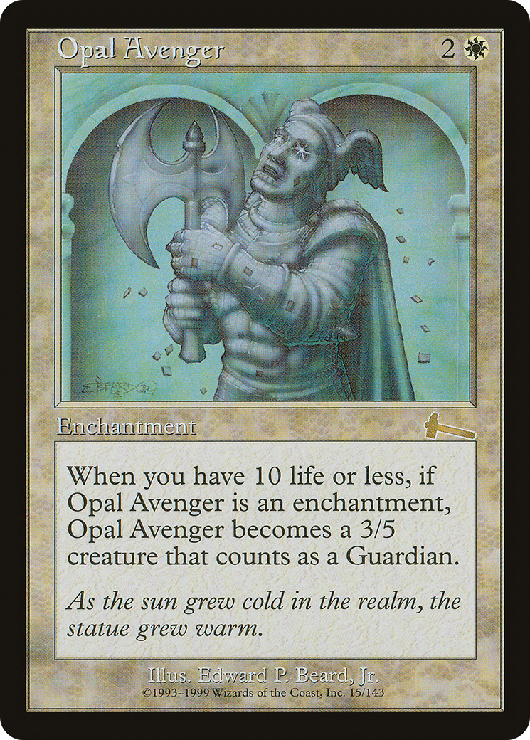 Opal Avenger (ULG-015) - L'héritage d'Urza 