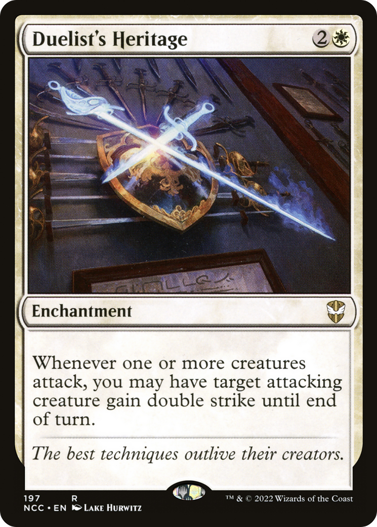 L'héritage du duelliste (NCC-197) - Commandant de New Capenna 