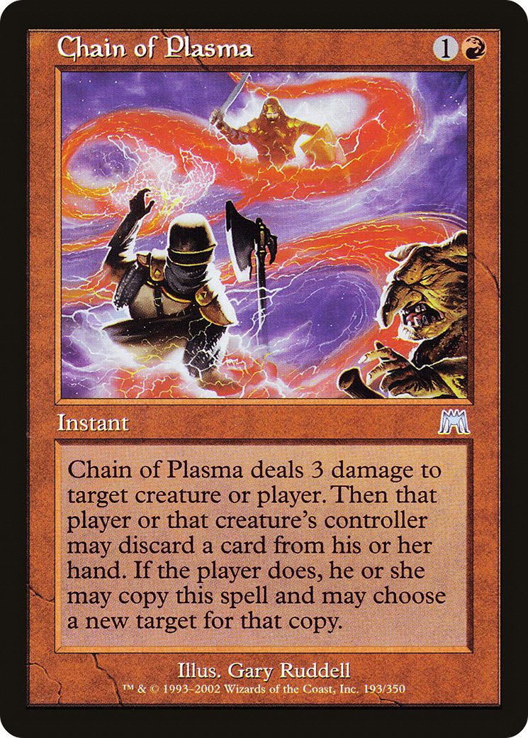 Chaîne de plasma (ONS-193) - Onslaught Foil 