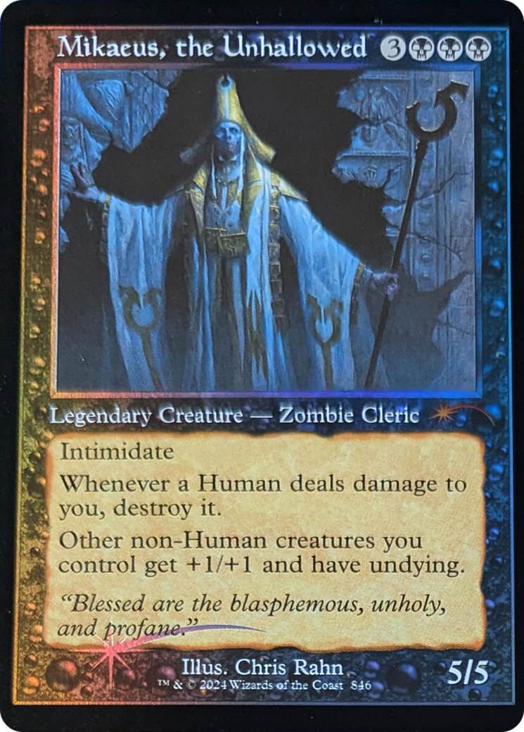Mikaeus, the Unhallowed (SLD-846) - Secret Lair Drop Foil