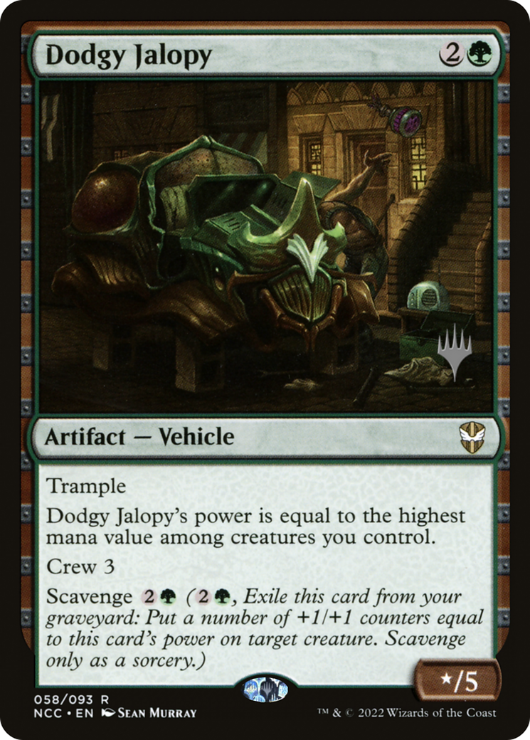Dodgy Jalopy (PNCC-58P) - Nouvelles promotions Capenna Commander