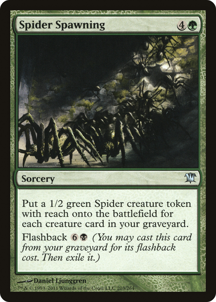 Apparition d'araignées (ISD-203) - Innistrad 