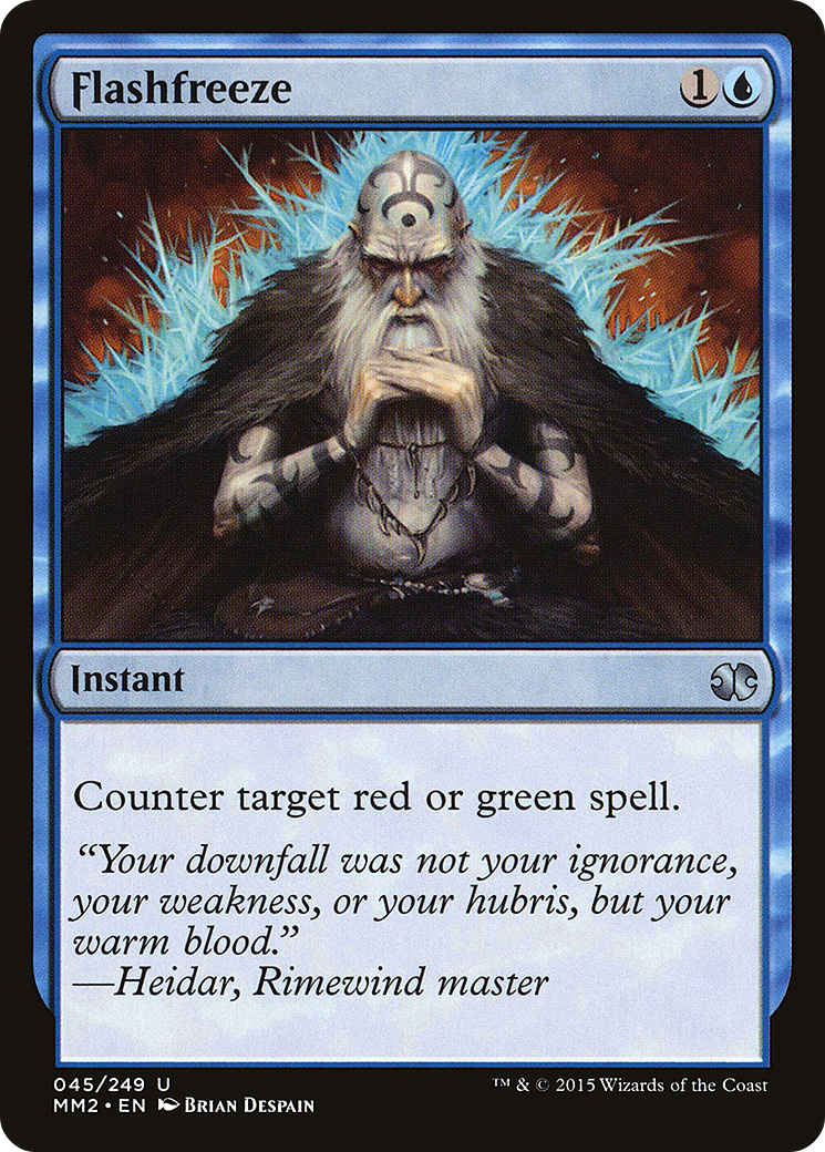 Flashfreeze (MM2-045) - Modern Masters 2015 Foil