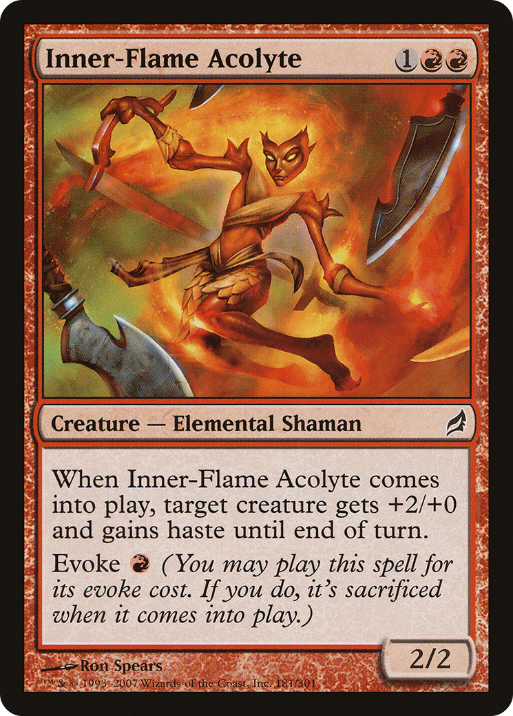 Acolyte de la Flamme Intérieure (LRW-181) - Lorwyn