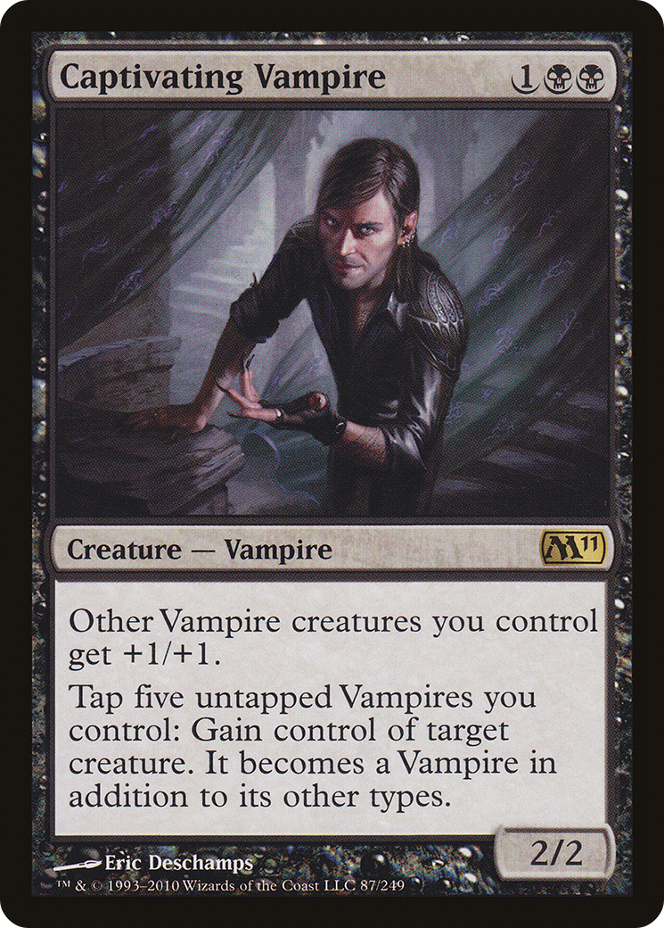 Vampire captivant (M11-087) - Magic 2011 Foil
