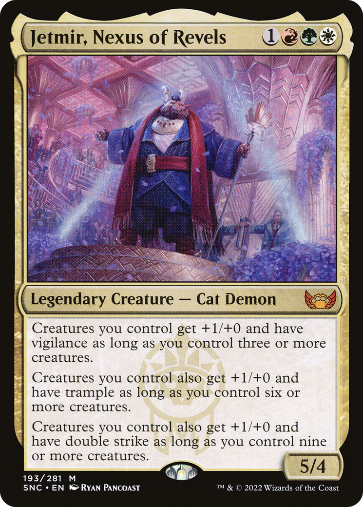 Jetmir, Nexus of Revels (SNC-193) - Rues de New Capenna Foil