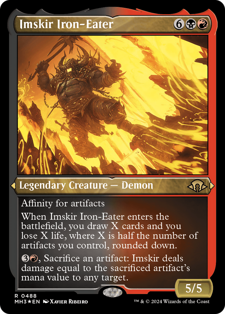 Imskir Iron-Eater (MH3-488) - Modern Horizons 3 Etched Foil