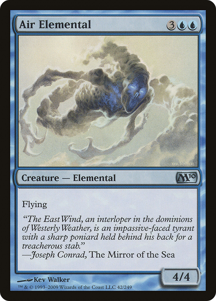 Élémentaire d'air (M10-042) - Magic 2010 Foil 