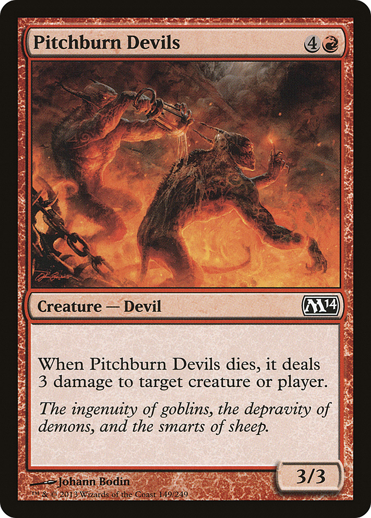 Pitchburn Devils (M14-149) - Magic 2014 