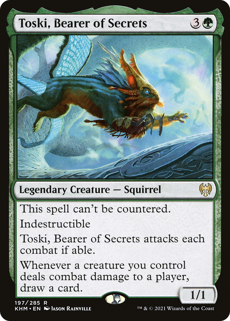 Toski, porteur de secrets (KHM-197) - Kaldheim 