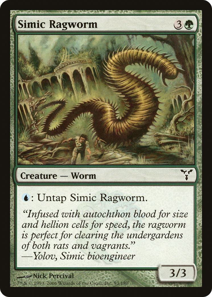 Simic Ragworm (DIS-093) - Dissension 