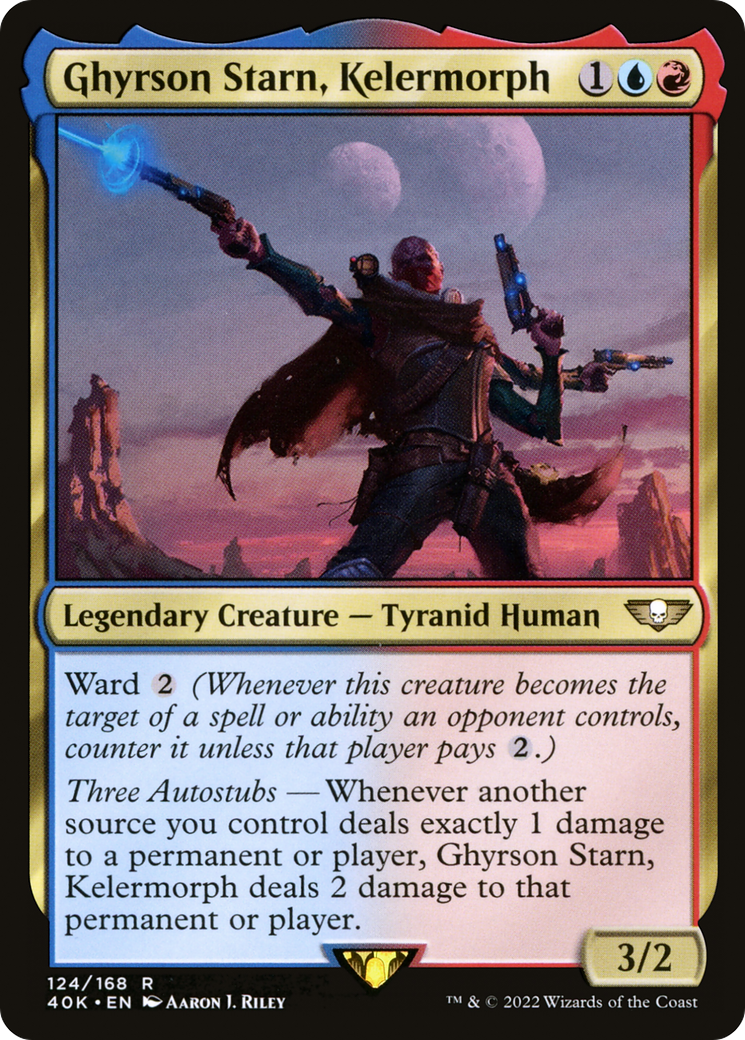 Ghyrson Starn, Kelermorph (40K-124) - Commandant de Warhammer 40,000