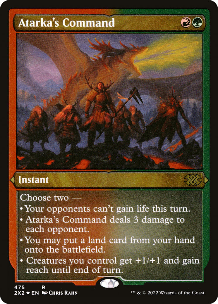 Commandement d'Atarka (2X2-475) - Double Masters 2022
