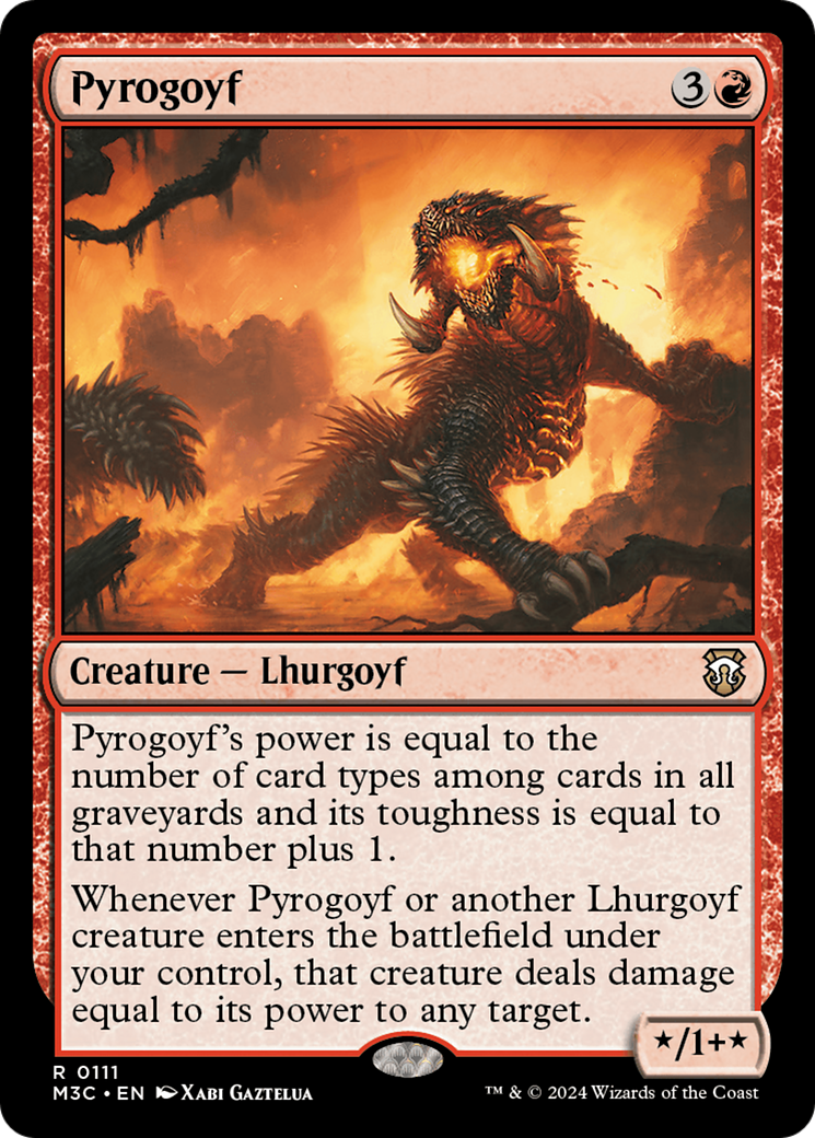 Pyrogoyf (M3C-111) - Commandant de Modern Horizons 3 