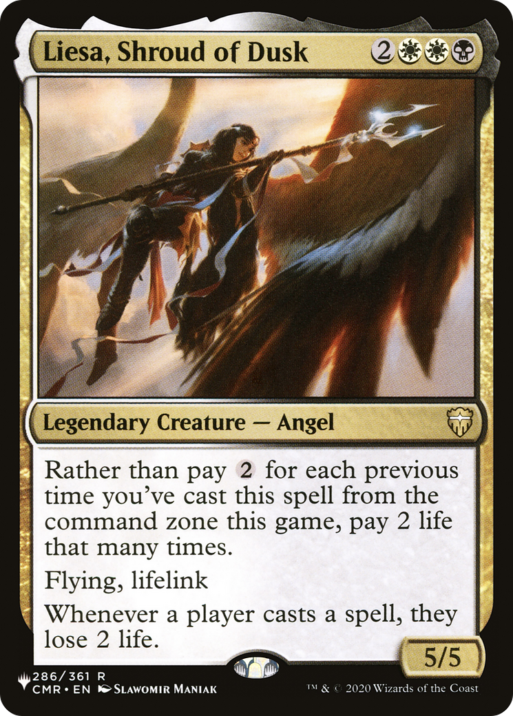 Liesa, Shroud of Dusk (LIST-CMR-286) - The List