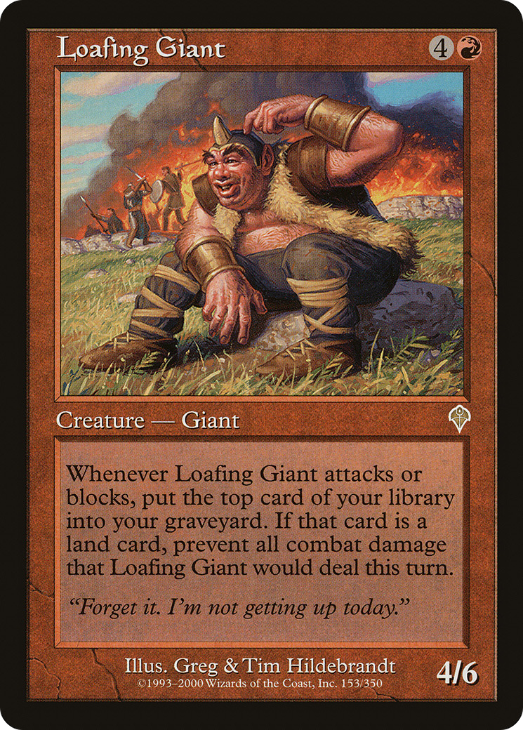 Géant paresseux (INV-153) - Invasion Foil 