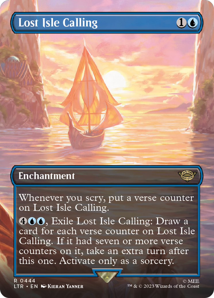 Lost Isle Calling (LTR-444) - The Lord of the Rings: Tales of Middle-earth (Borderless)