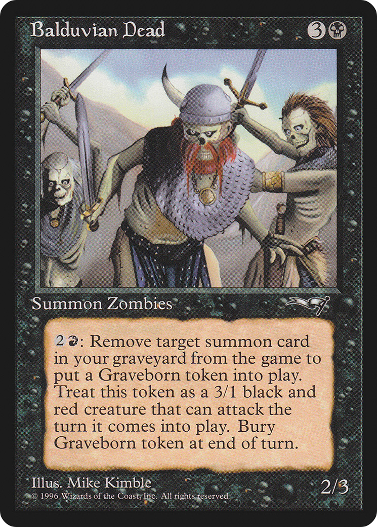 Balduvian Dead (ALL-043) - Alliances 
