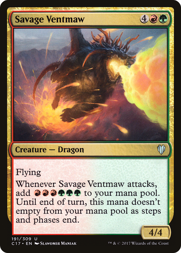 Savage Ventmaw (C17-191) - Commander 2017