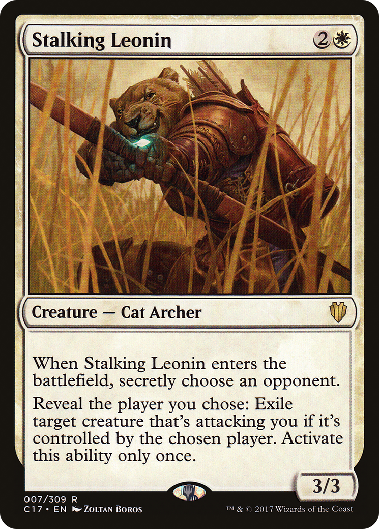 Stalking Leonin (C17-007) - Commander 2017