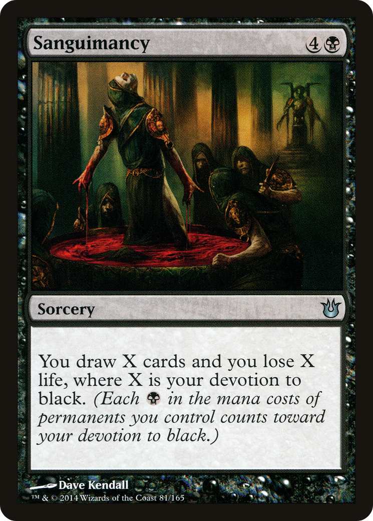 Sanguimancy (BNG-081) - Born of the Gods