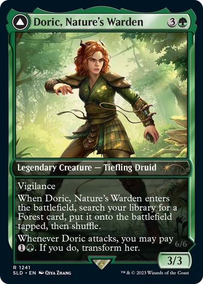 Doric, Nature's Warden (SLD-1241) - Secret Lair Drop Foil
