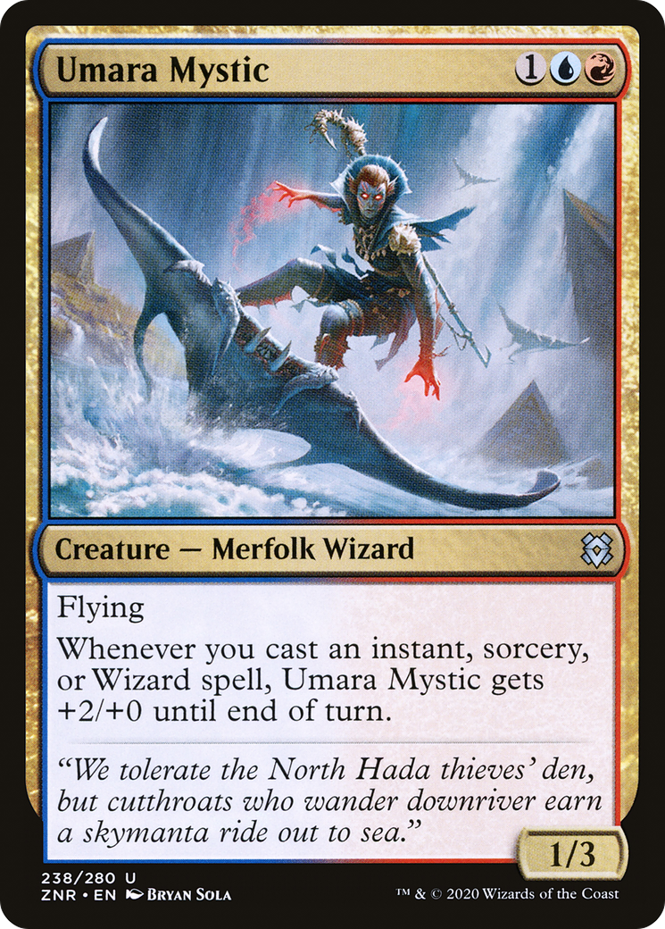 Umara Mystique (ZNR-238) - Zendikar Rising 
