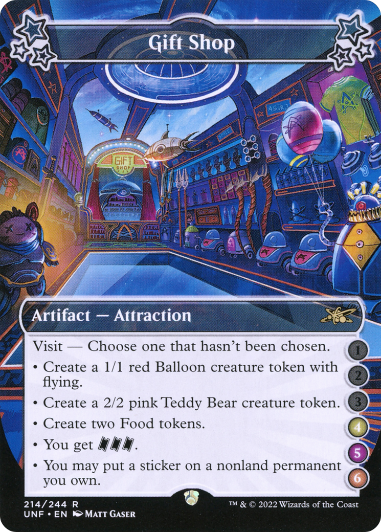 Boutique de cadeaux (UNF-214B) - Unfinity Foil 