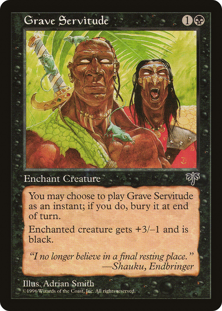 Servitude Grave (MIR-126) - Mirage 
