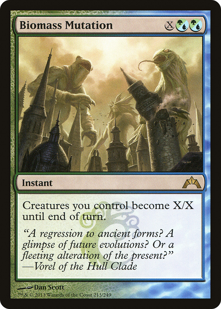 Mutation de la biomasse (GTC-213) - Gatecrash Foil