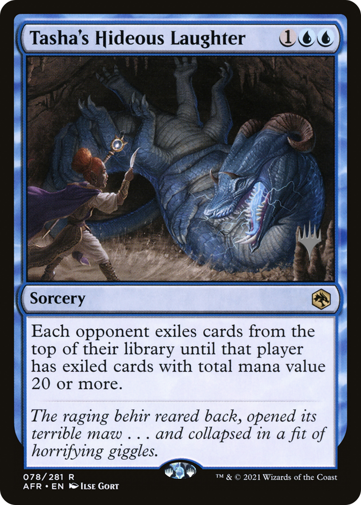 Tasha's Hideous Laughter (PPAFR-078) - Adventures in the Forgotten Realms Promos