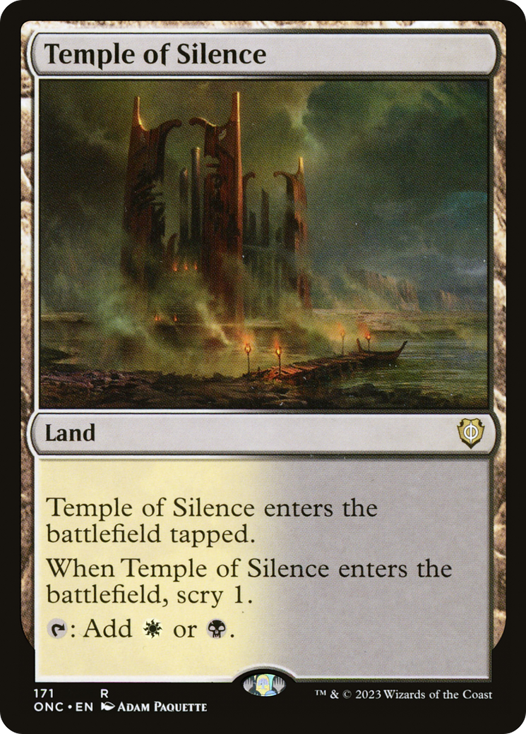 Temple du Silence (ONC-171) - Phyrexia : Tous ne feront qu'un, commandant 